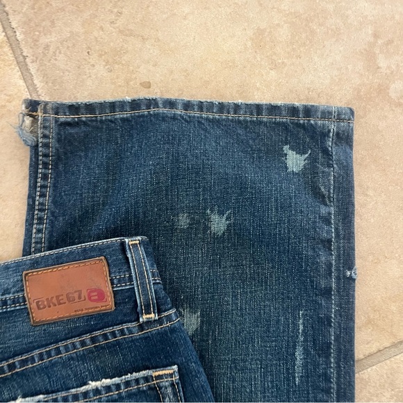 Vintage Buckle BKE 67 Jeans Mens Size 36x33 Medium Wash Boot Tyler Flare Y2K - Picture 10 of 14
